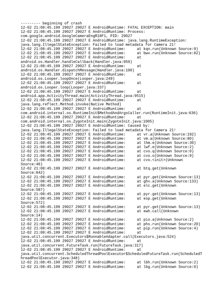 Log Cat 1765008084385 | PDF | Java (Programming Language) | Android ...