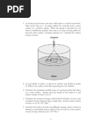 Surface Tension Problem Solutions | PDF | Drop (Liquid) | Surface Tension