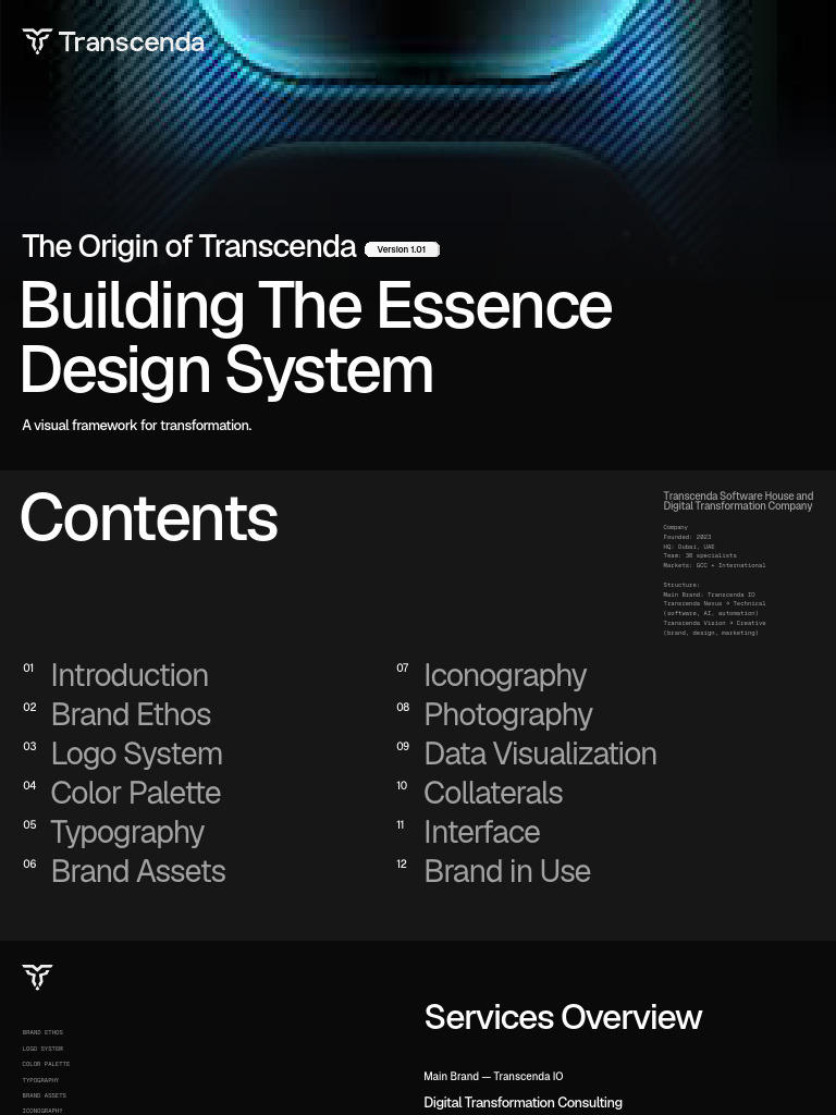 Transcenda Brand Guidelines | PDF | Logos | Typefaces