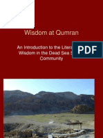 Wisdom at Qumran