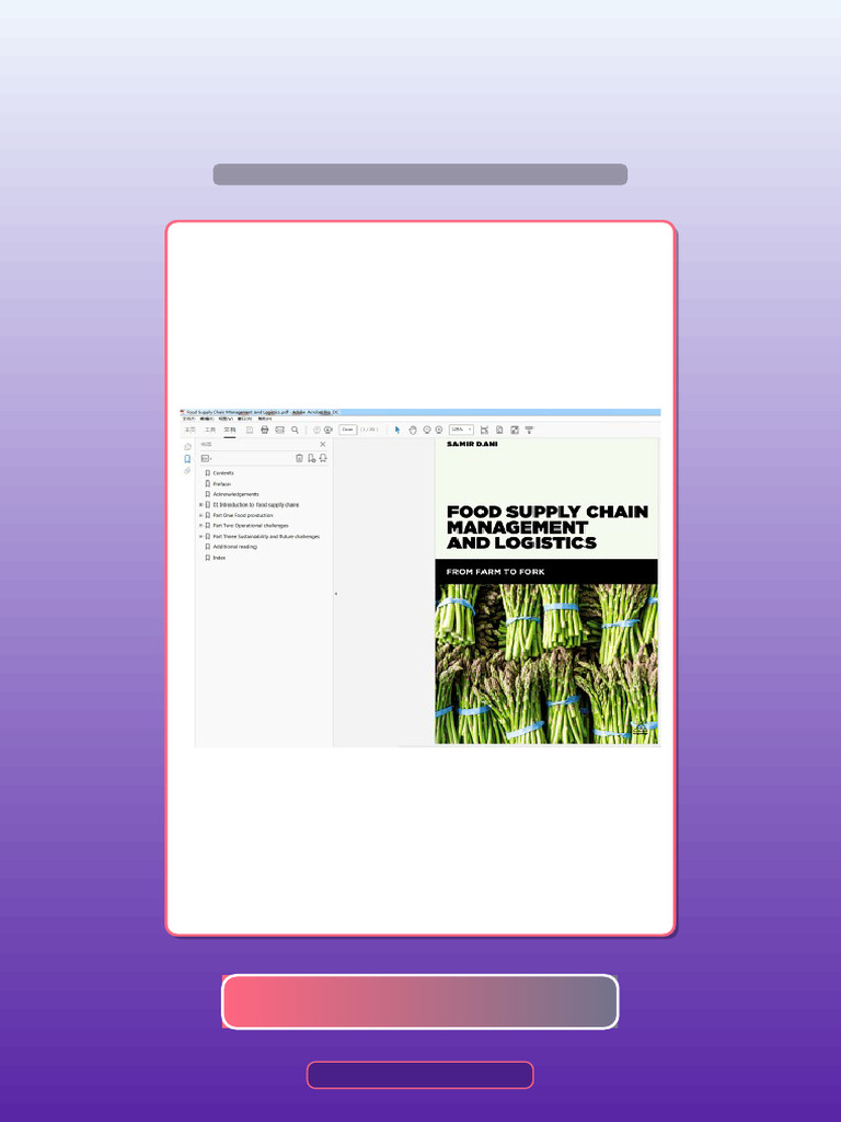 Test Bank For Food Supply Chain Management and Logistics | PDF ...