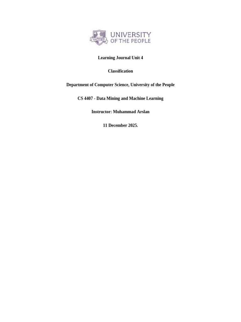 Classification Techniques in Machine Learning | PDF | Statistical ...