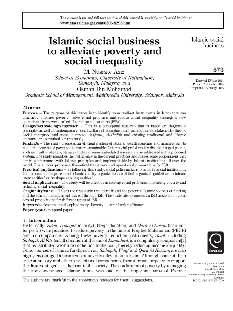 10 1108 - Ijse 06 2014 0129 | PDF | Capitalism | Poverty