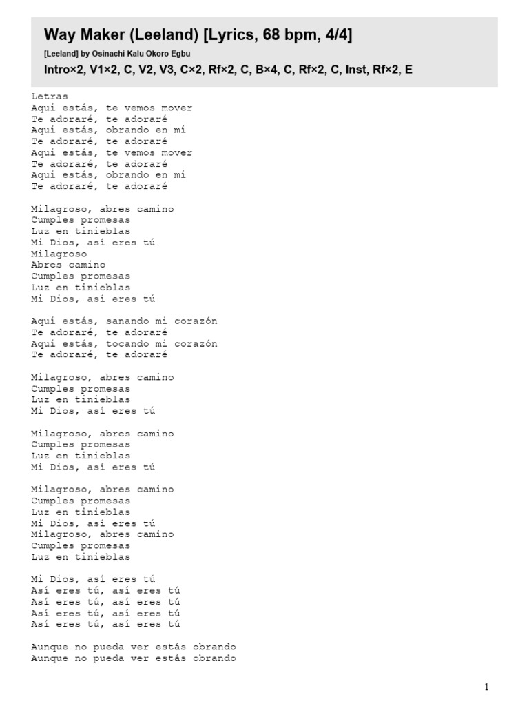 Letras de 