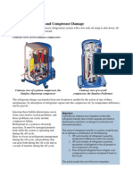 Refrigerant Management to Prevent Compressor Damage