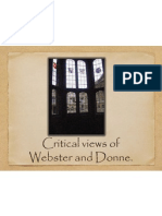 Critical Views of Webster and Donne2