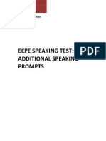 HAU ECPE Speaking Prompts