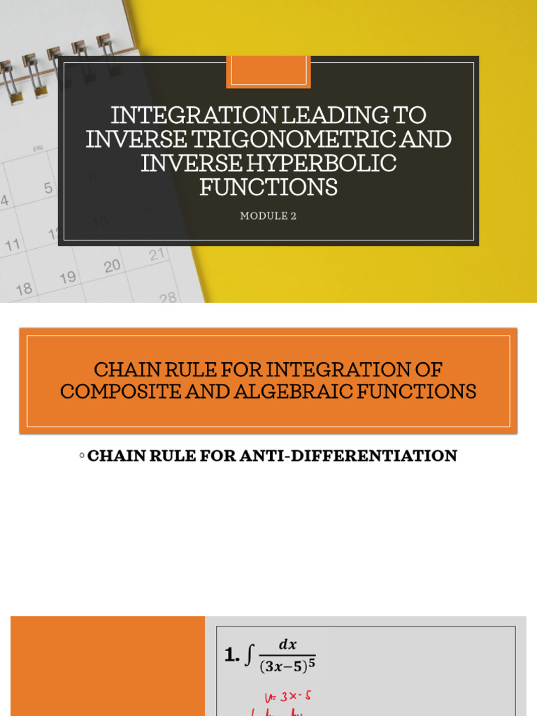 Integration of Inverse Functions Guide | PDF