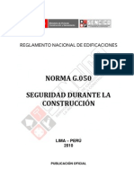 Norma g.050 Seguridad Durante La Construccion