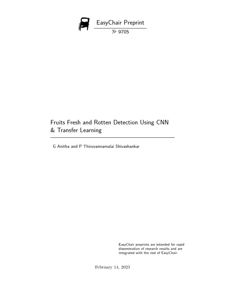 EasyChair Preprint 9705 | PDF | Learning | Applied Mathematics