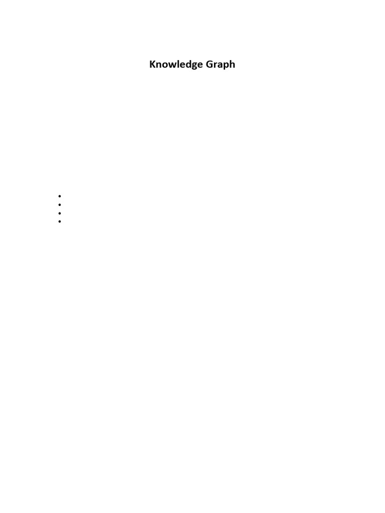Knowledge Graph 4 | PDF