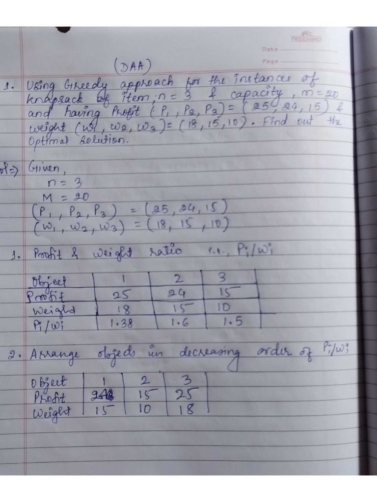 DAA 1 To 5 | PDF