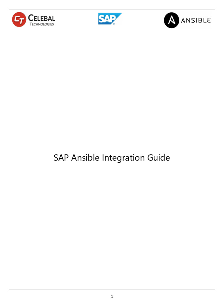SAP Chatbot Ansible Integration Guide | PDF | Web Server | Internet & Web