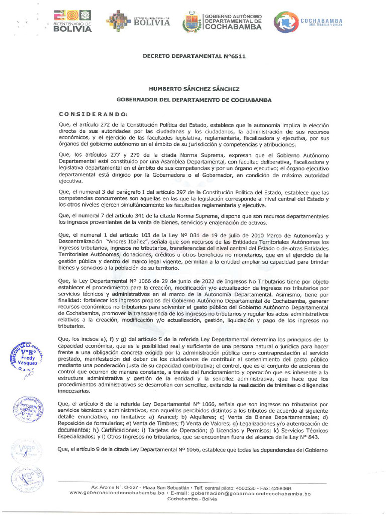 Decreto 6511 | PDF
