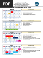 Calendário Escolar 2026 - Pernambuco | PDF
