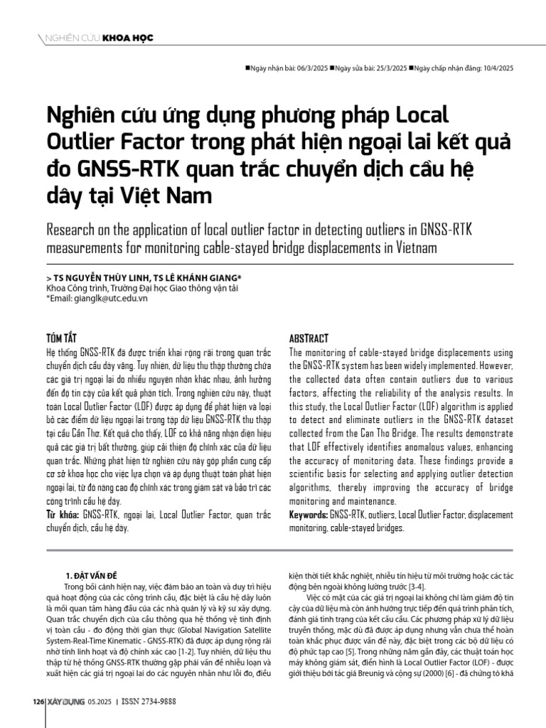 Local Outlier Factor | PDF