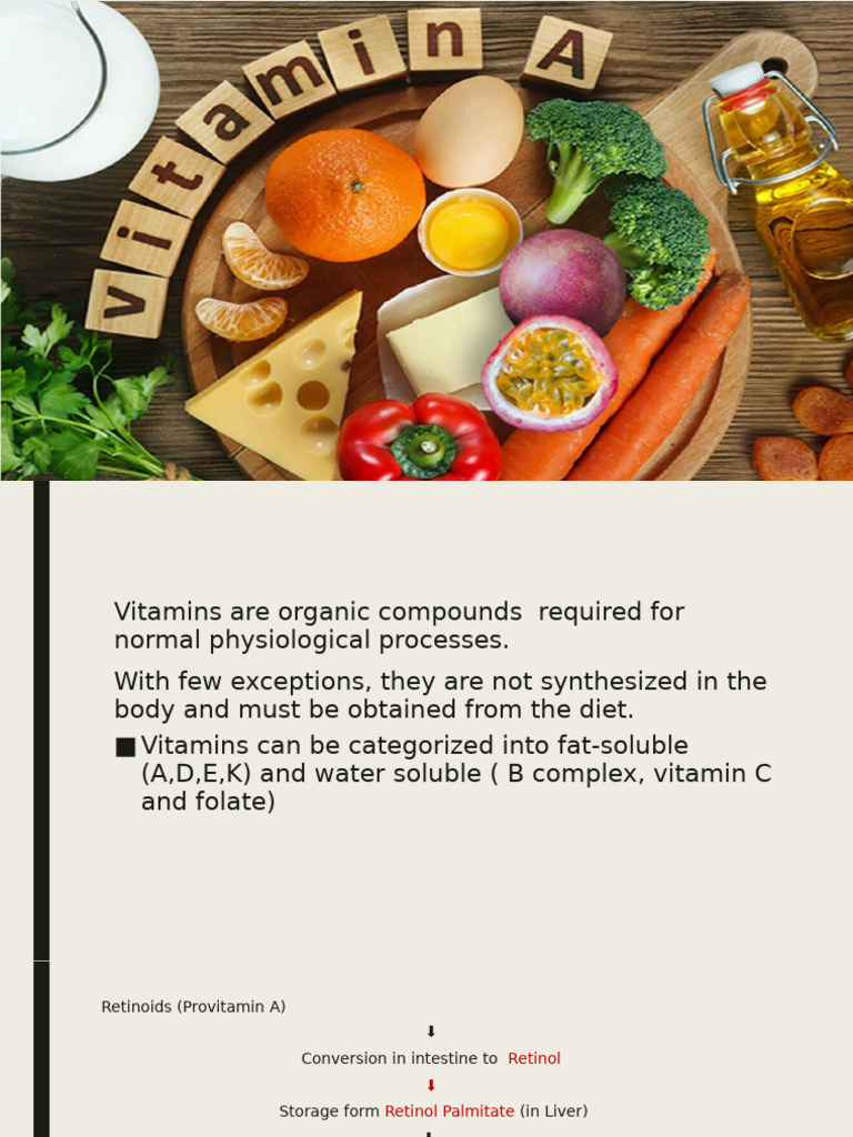 Vitamin A deficiency | PDF | Vitamin A | Retinal