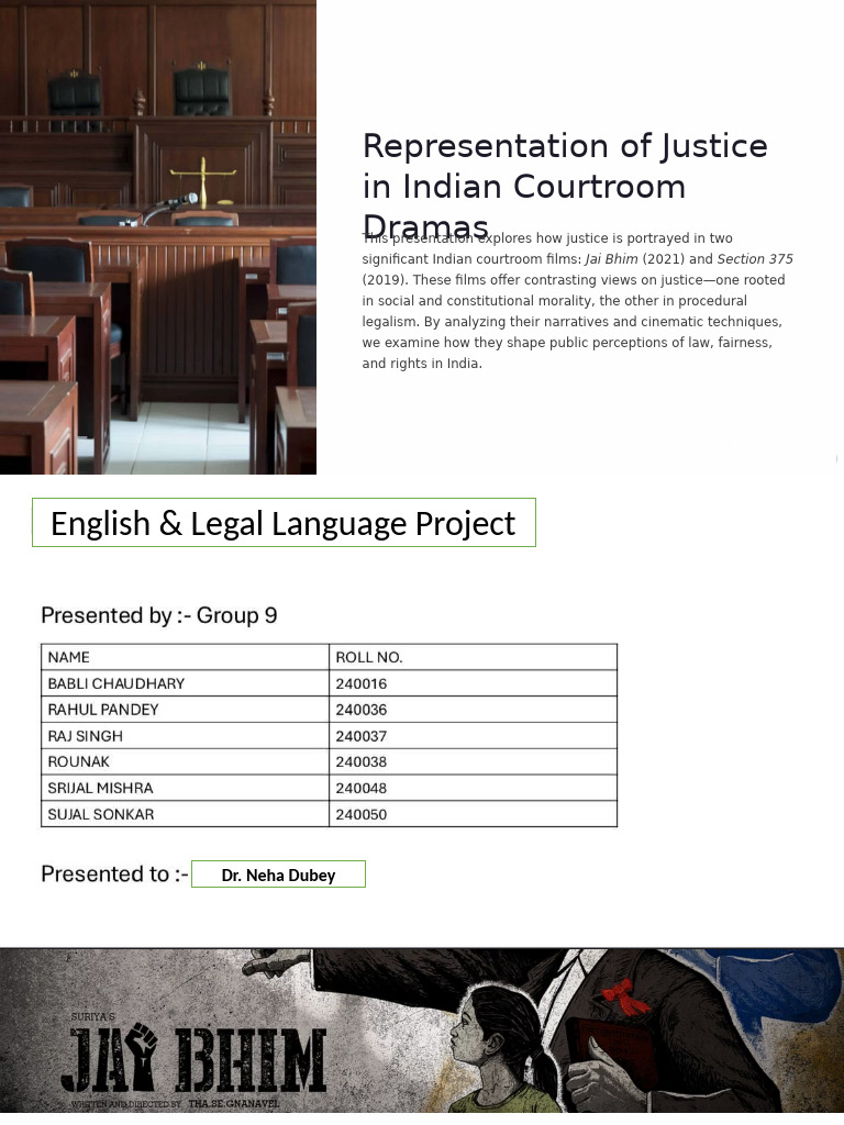 Justice in Indian Courtroom Films | PDF | Justice | Crime & Violence