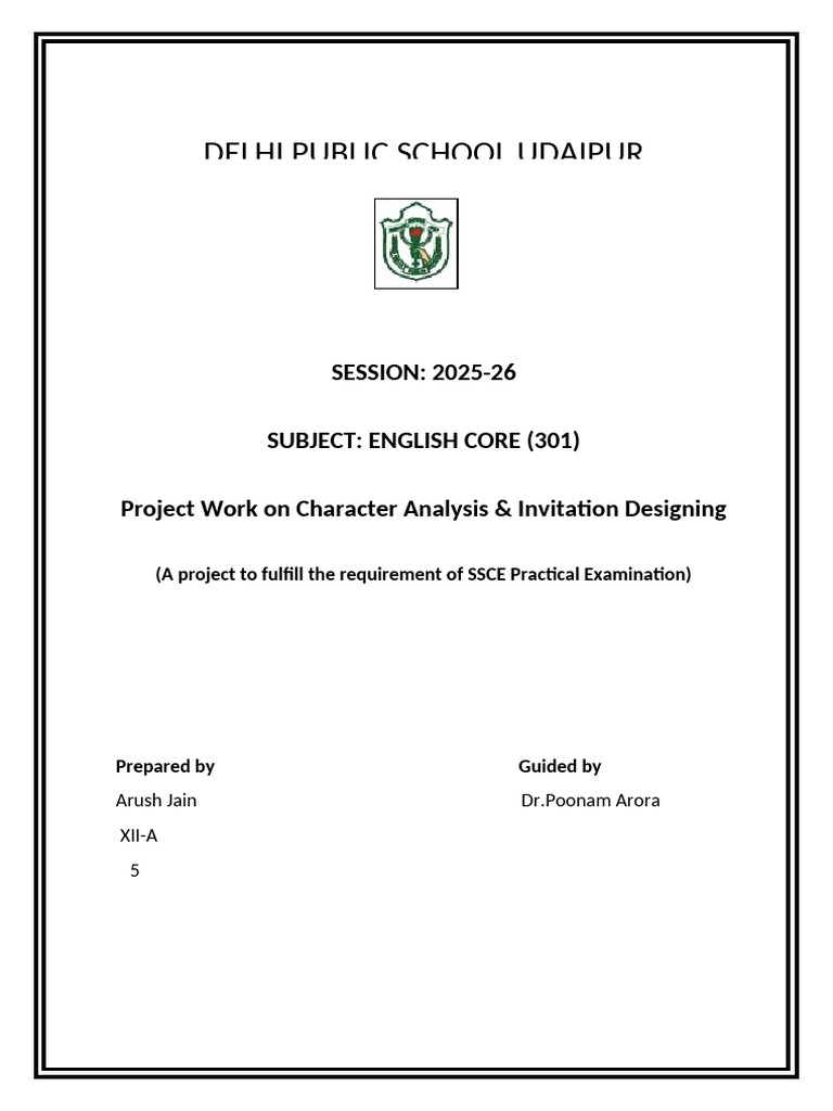 Sample Pages For Project | PDF