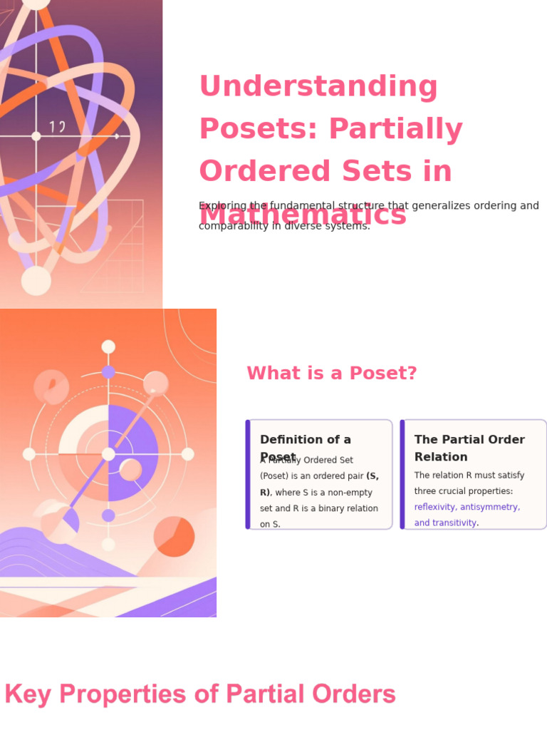 Understanding Partially Ordered Sets | PDF