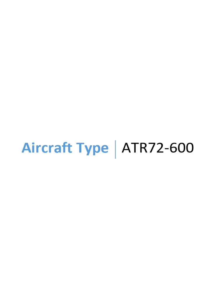 Atr Yom 2019 | PDF | Wing Configurations | Aerospace