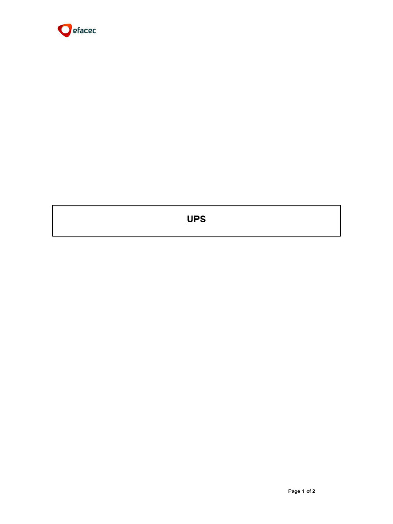 31-UPS | PDF