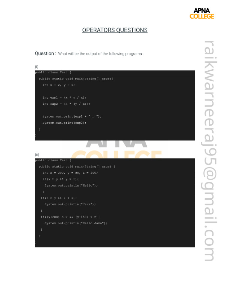 Practice Questions 3 | PDF