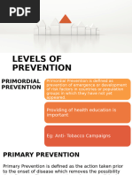 Community Health Nursing: Prevention Levels | PDF | Preventive ...