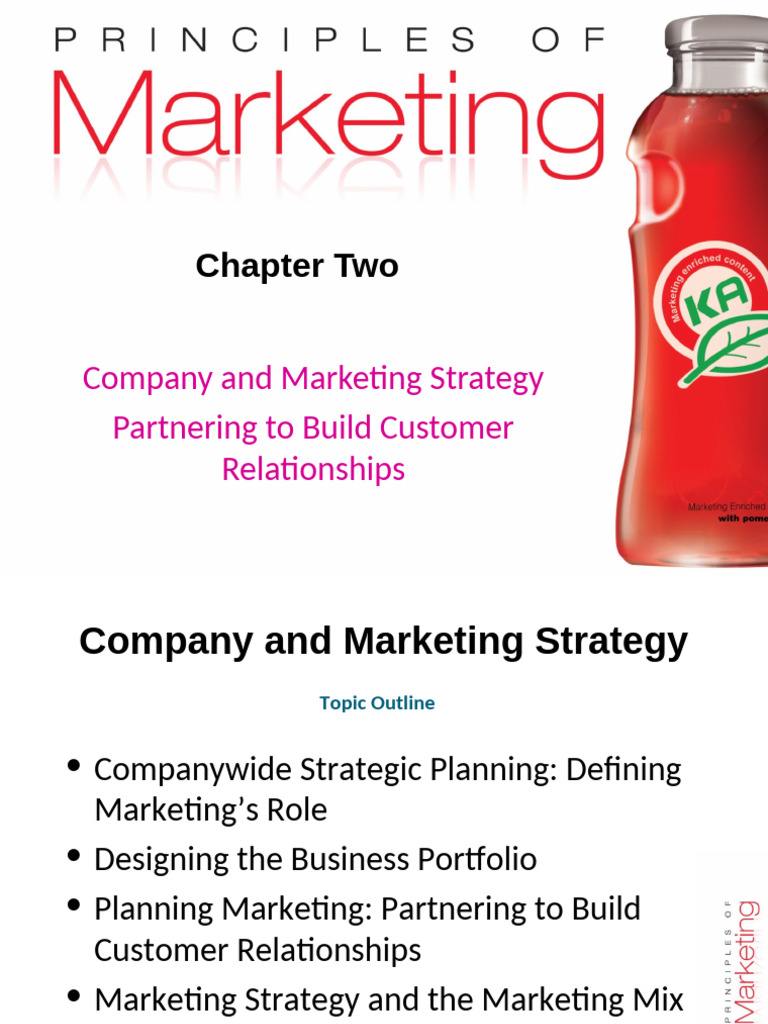 Philip Kotler Principles of Marketing Chap 2 | PDF | Marketing ...