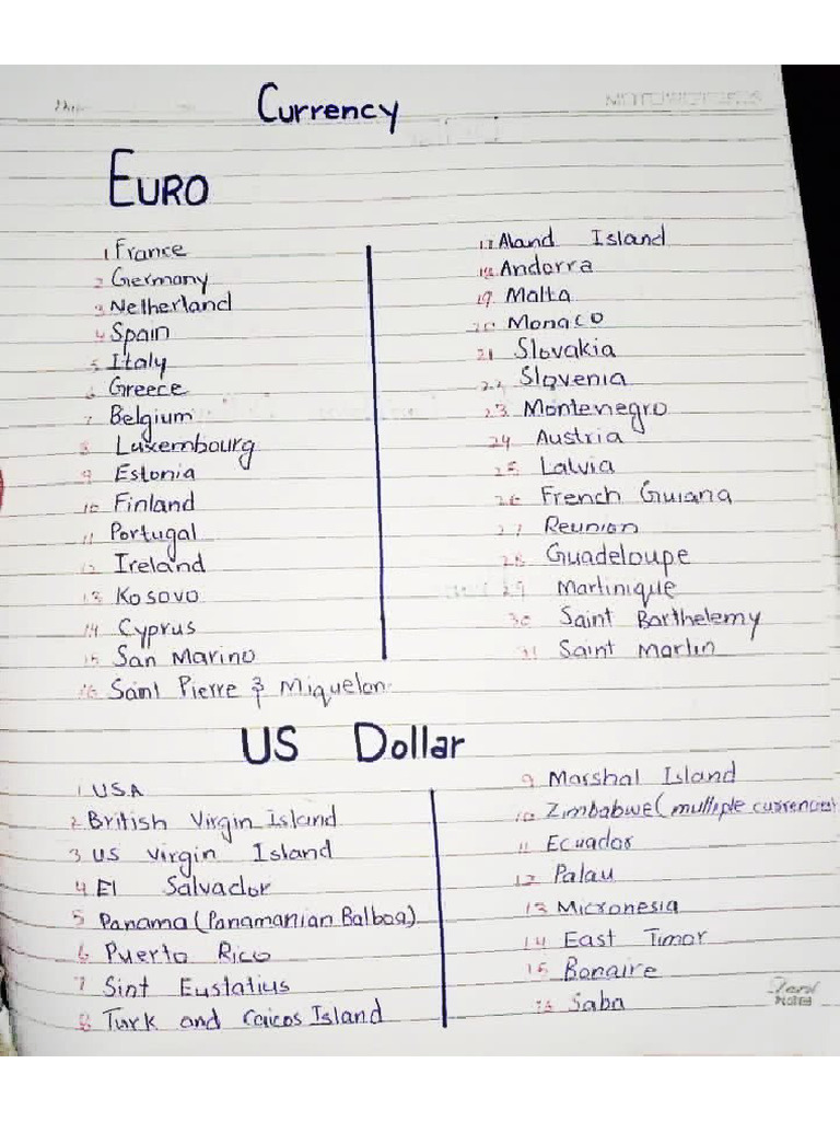 Currency | PDF