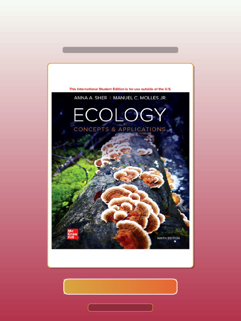 Test Bank for Ecology Conceps and Applicatios Ninth Edition Manuel C ...