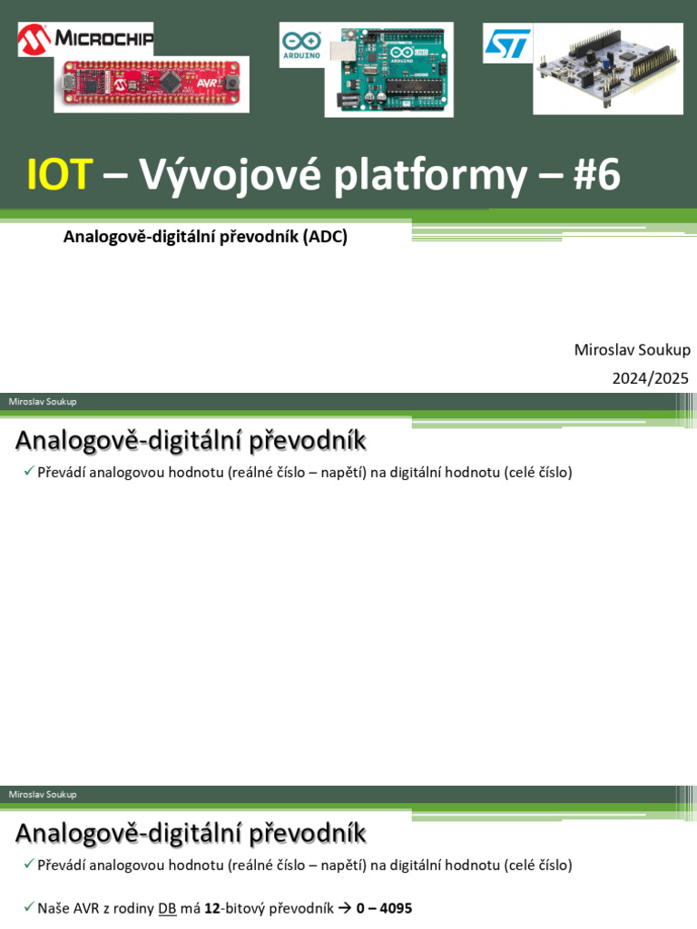 Analog-Digital Converter Microchip Tutorial | PDF
