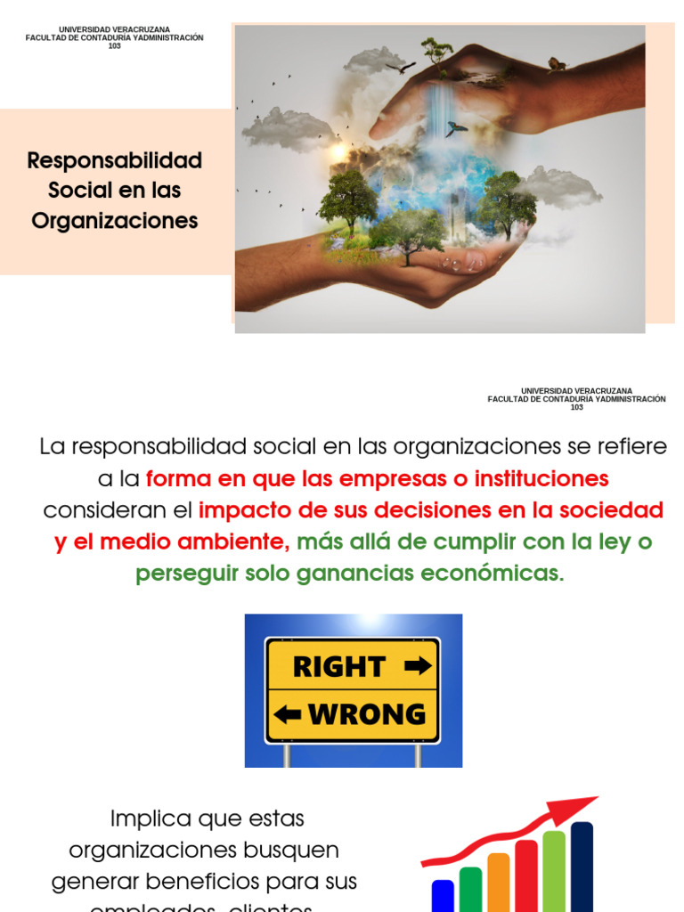 Responsabilidad Social en Las Organizaciones 6b24 | PDF ...
