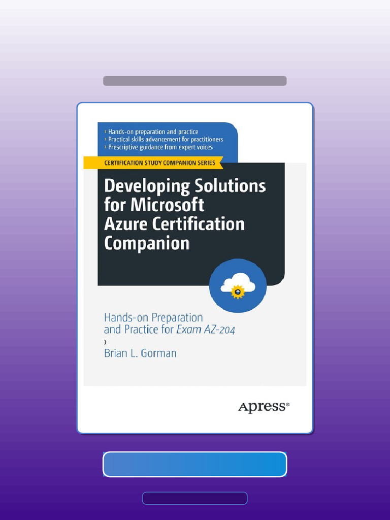 Test Bank for Developing Solutions for Microsoft Azure Certification ...