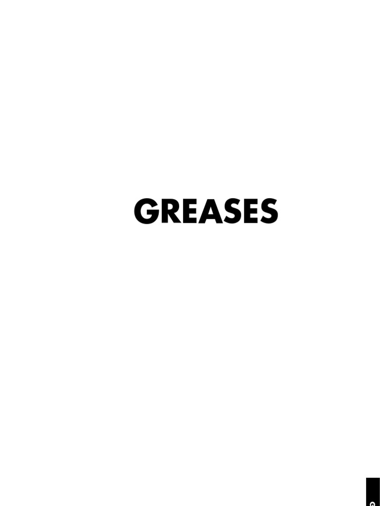 Grease Types and Grades Overview | PDF | Bearing (Mechanical) | Motor Oil