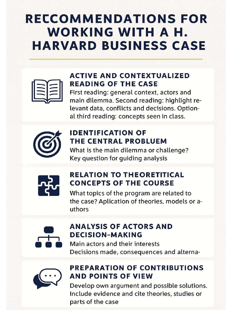 HBS Case Analysis Recommendations | PDF