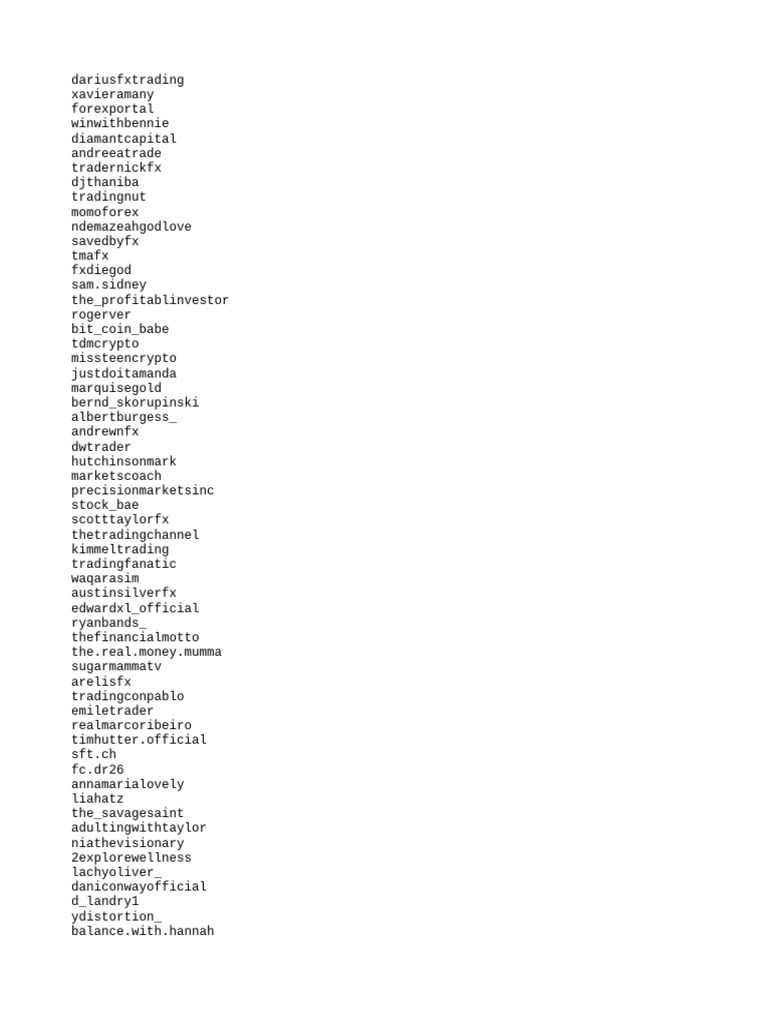 Clean Usernames Superbooster Ready PDF