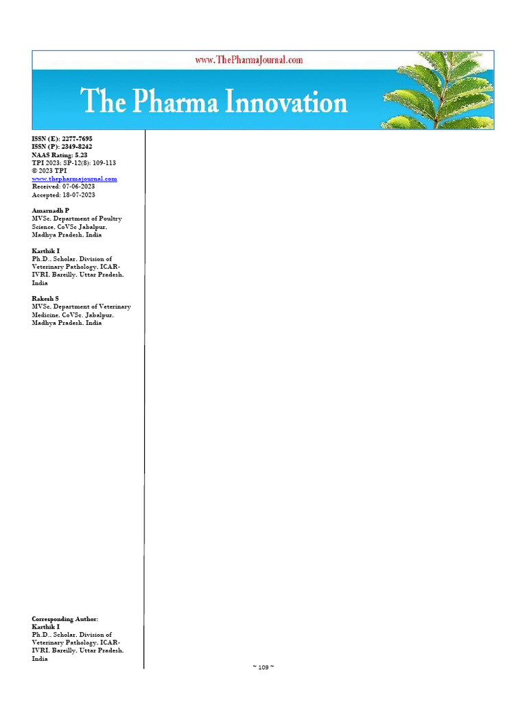 AI Innovations in Poultry Production | PDF | Artificial Intelligence ...