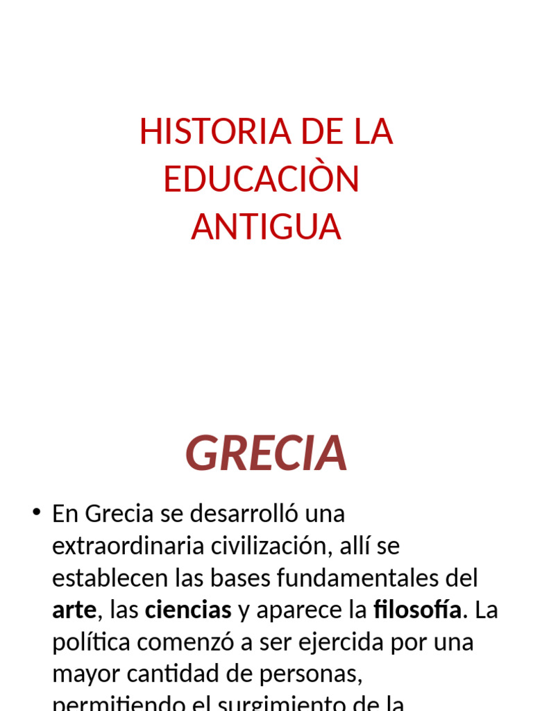 Educación en la Antigua Grecia | PDF | Antigua Grecia | Periodo helenístico