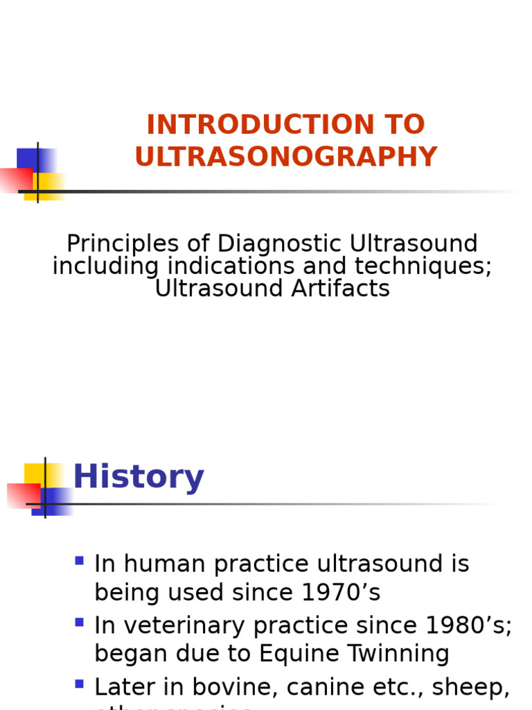 Introduction To Ultrasonography | PDF | Medical Ultrasound | Ultrasound
