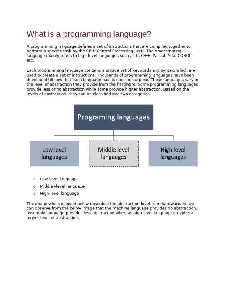 Understanding Programming Languages | PDF | Computer Programming ...