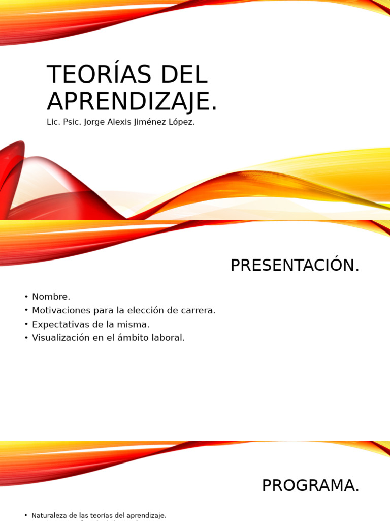 Teorías del Aprendizaje y Evaluación | PDF | Teoría | Aprendizaje