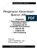 Pengenalan Kecerdasan Buatan