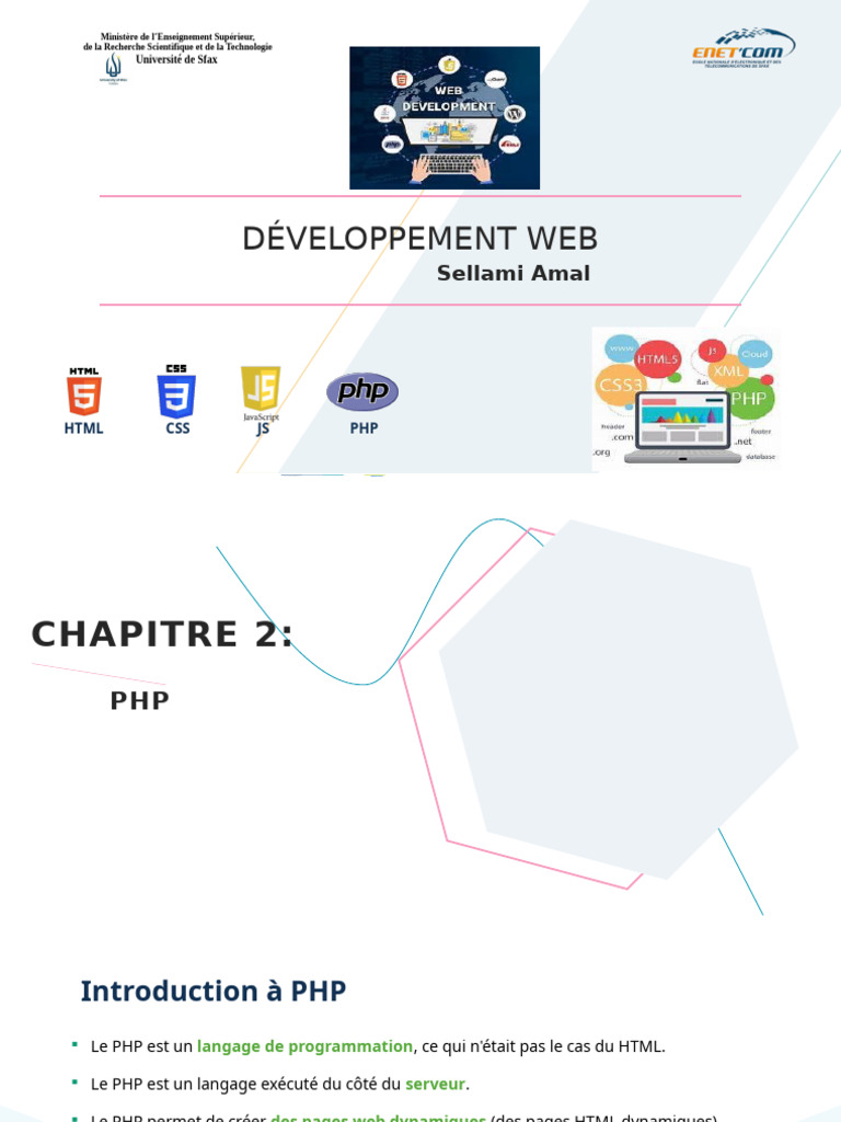 Introduction au PHP pour le développement web | PDF | PHP | Internet