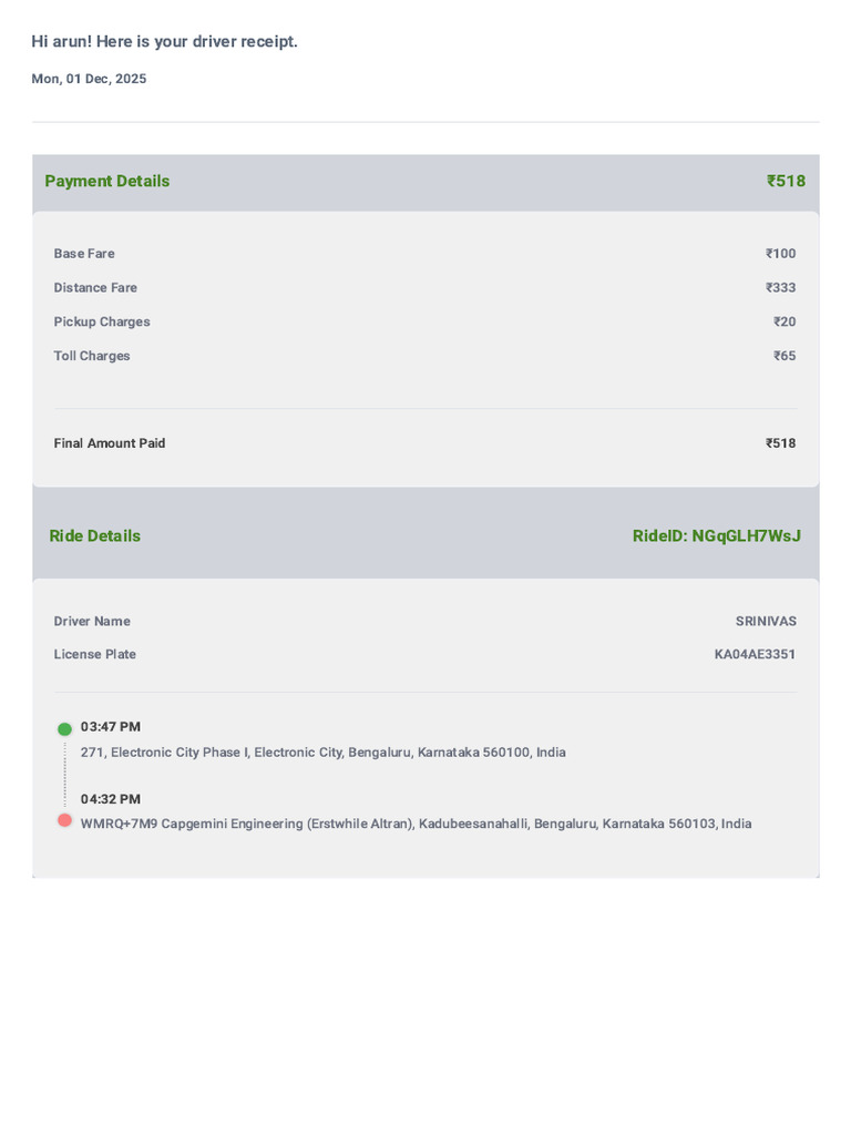 Invoice 20250112 1512 | PDF