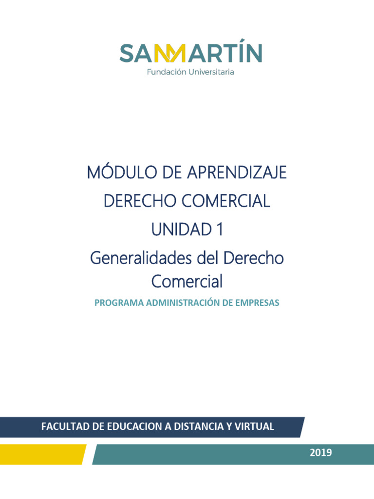 Generalidades del Derecho Comercial | PDF | Sociedad de responsabilidad ...