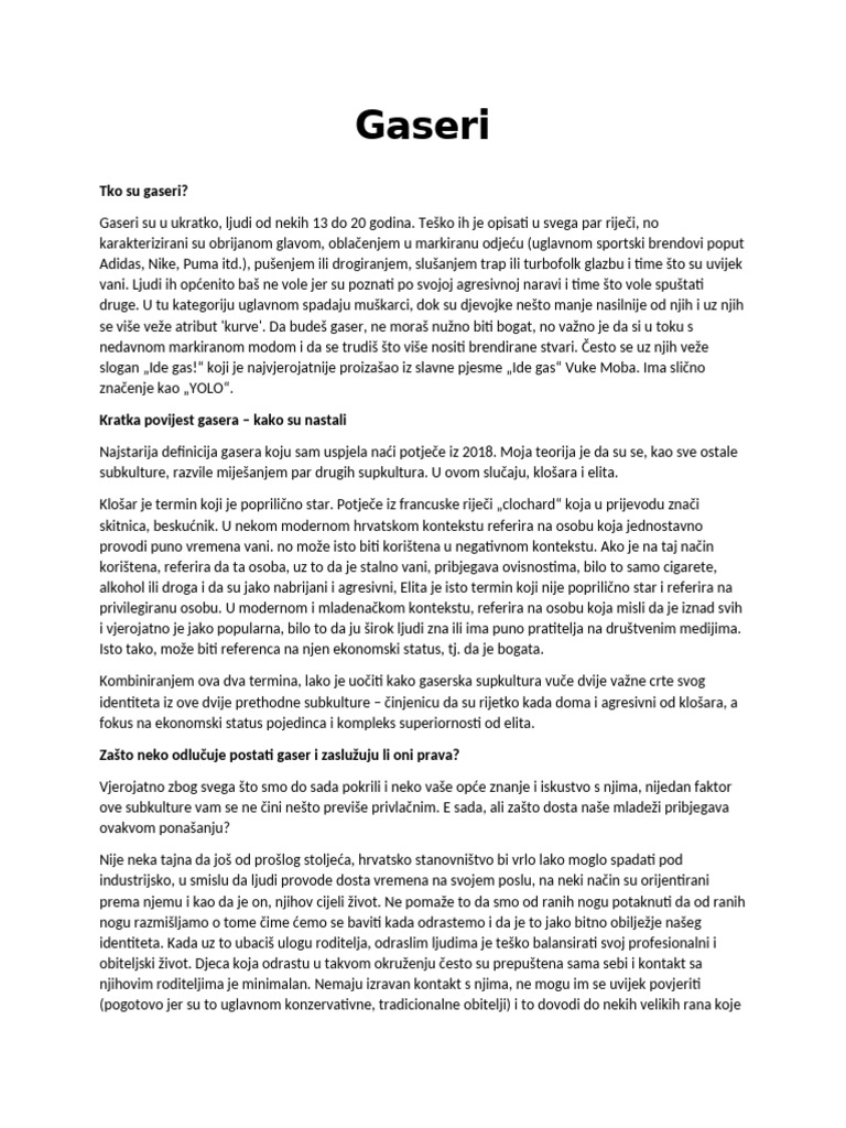 Gaseri | PDF