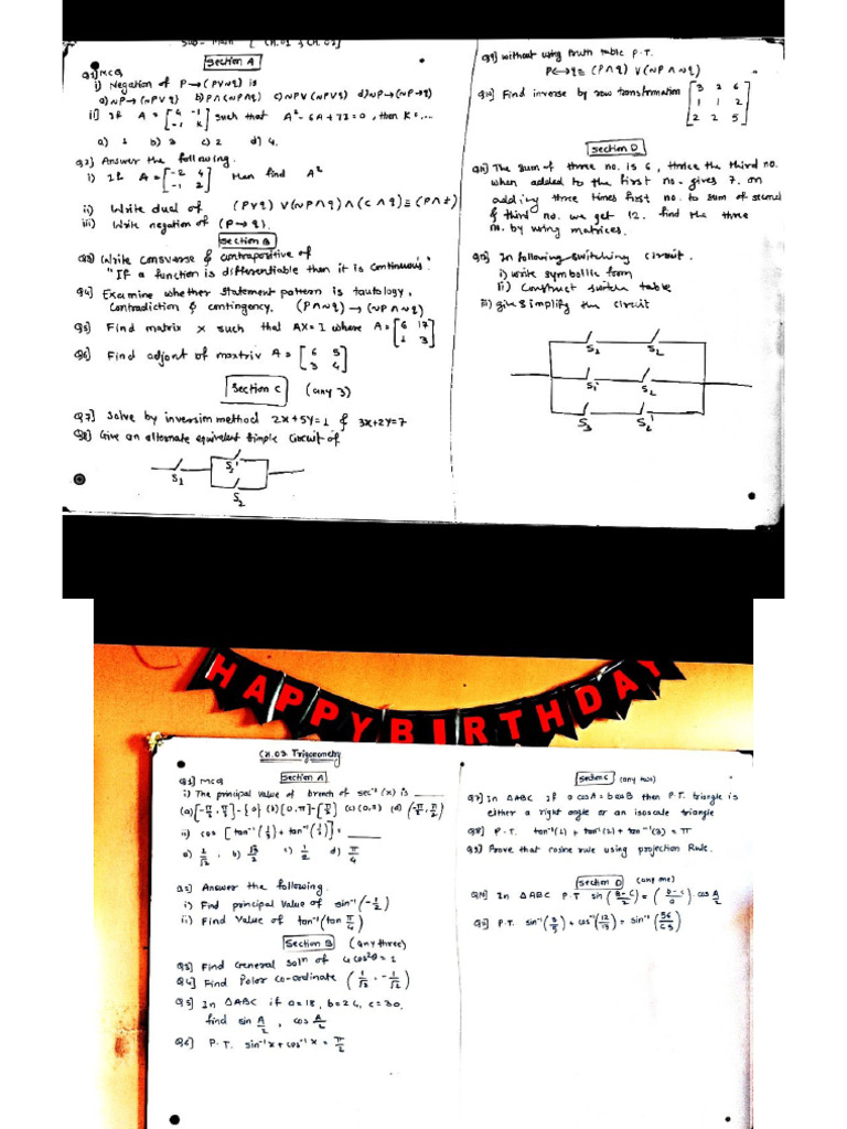 Maths Paper ? ? | PDF