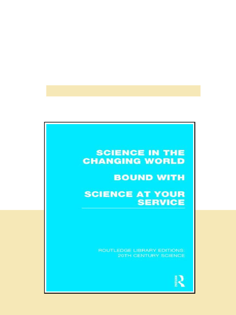 Routledge Library Editions 20th Century Science 1st Edition Various ...