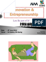 AIM - Innovation N Entrepreneurship
